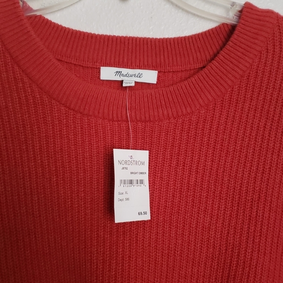 Madewell NWT Patch Pocket Oversized Sweater - Picture 7 of 8